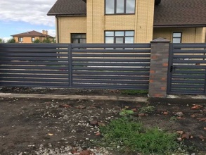 Забор жалюзи 72 метра фото в Тихорецке